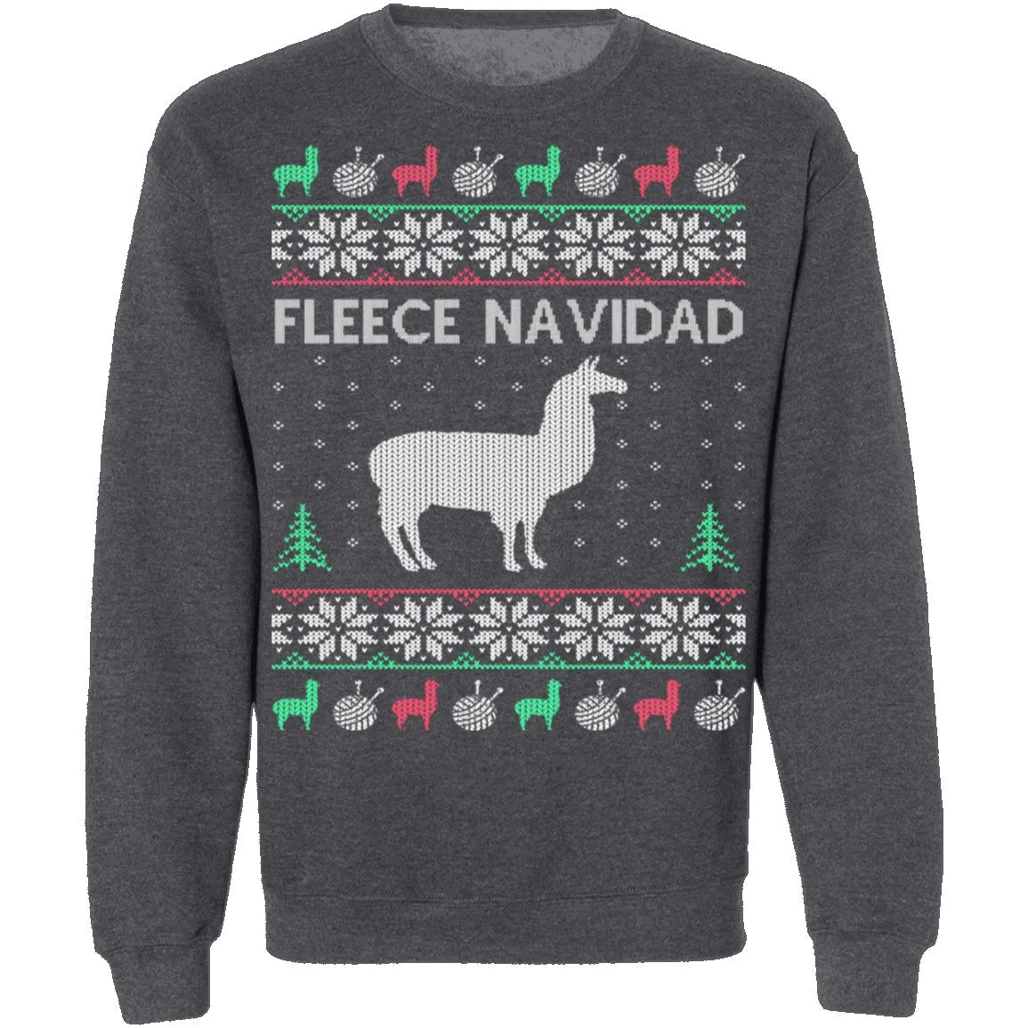 Alpaca Fleece Navidad Ugly Christmas Sweater