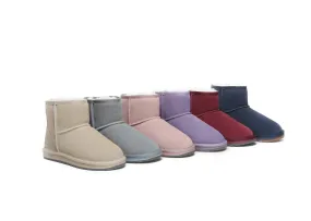 AUSTRALIAN SHEPHERD® UGG Boots Sheepskin Wool Mini Classic Suede Special Colour