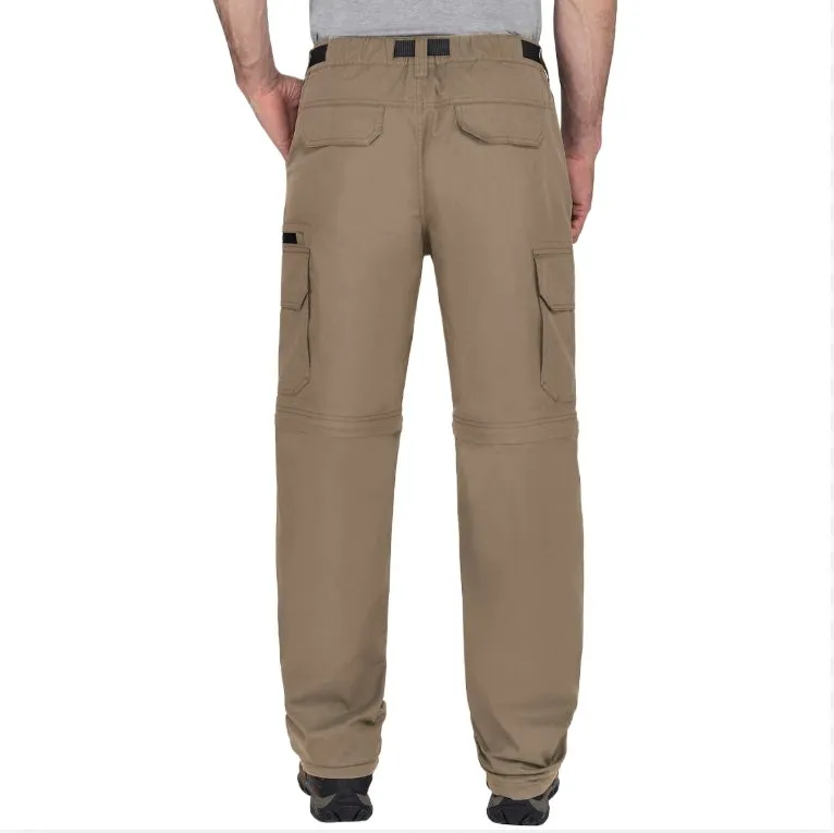 BC Clothing Men's Lightweight Convertible Stretch Cargo Pants & Shorts