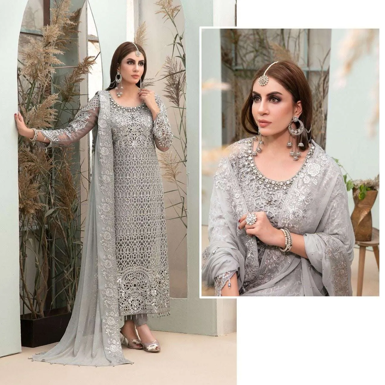 Beautiful Long Pakistani Salwar Kameez Suits