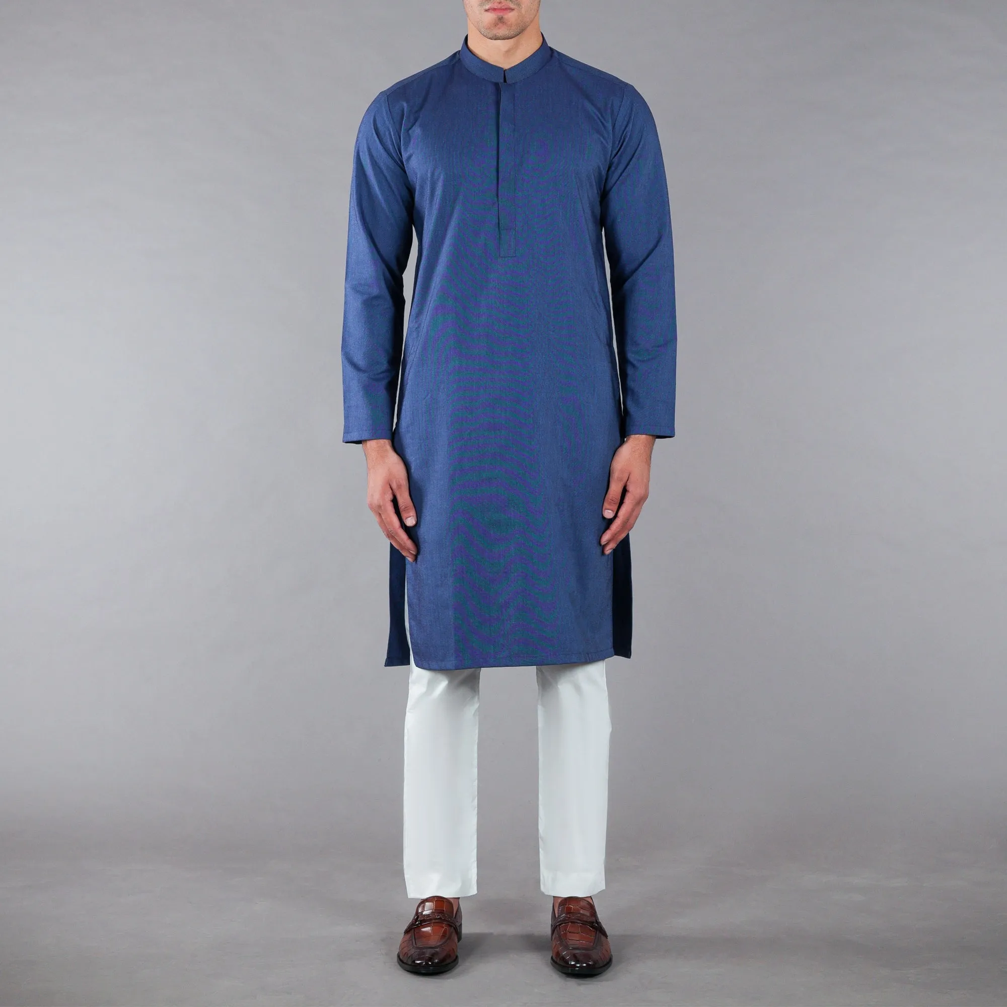 Dark Blue Kurta