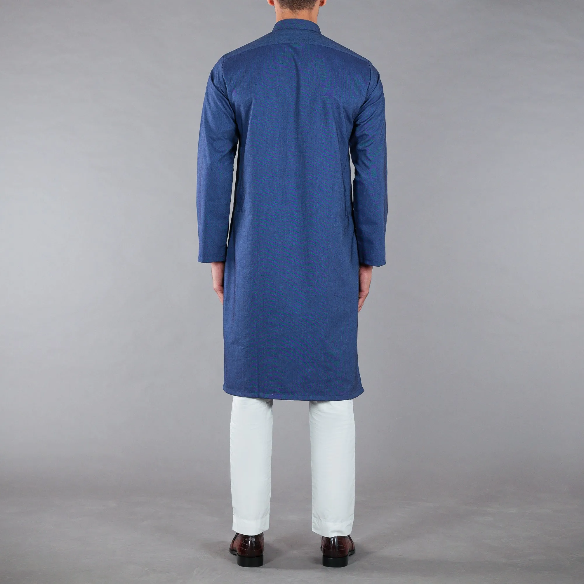 Dark Blue Kurta