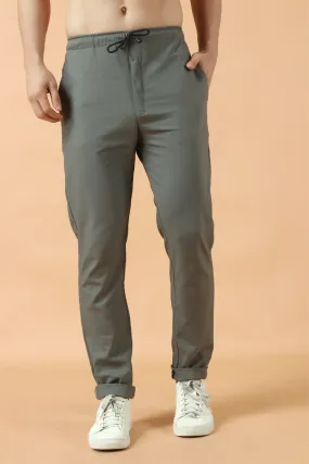 Dark Grey Stretch Cargo