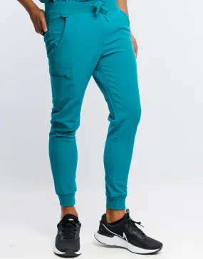 Essential Jogger Scrub Pants - Sydney Teal