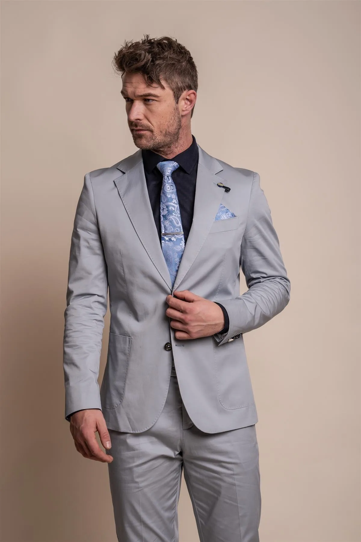 Mario Ice Blue Two Piece Suit