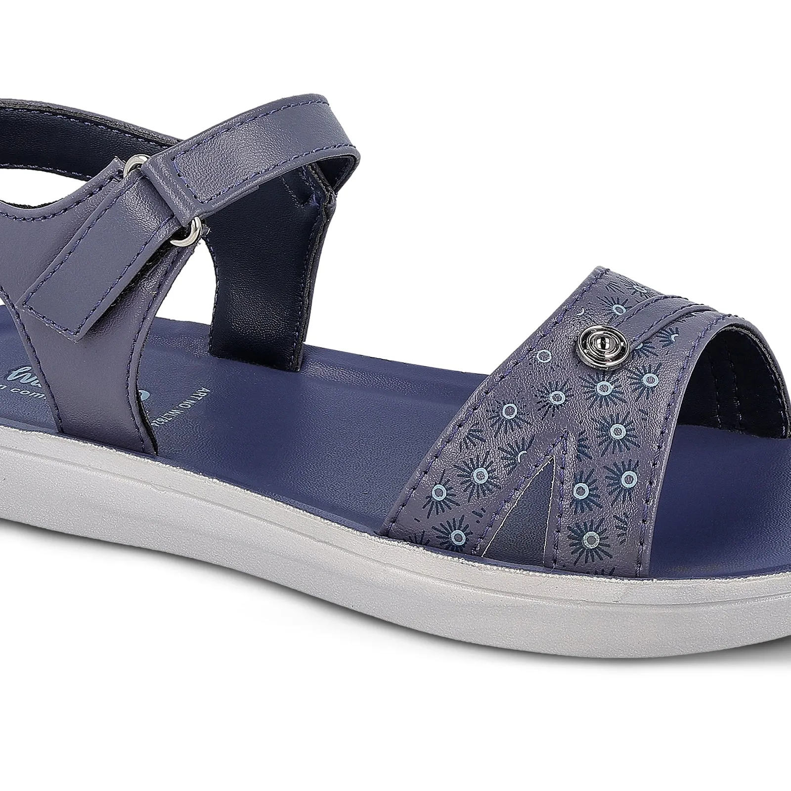 Walkaroo Womens Sandal  - WL7824 Blue