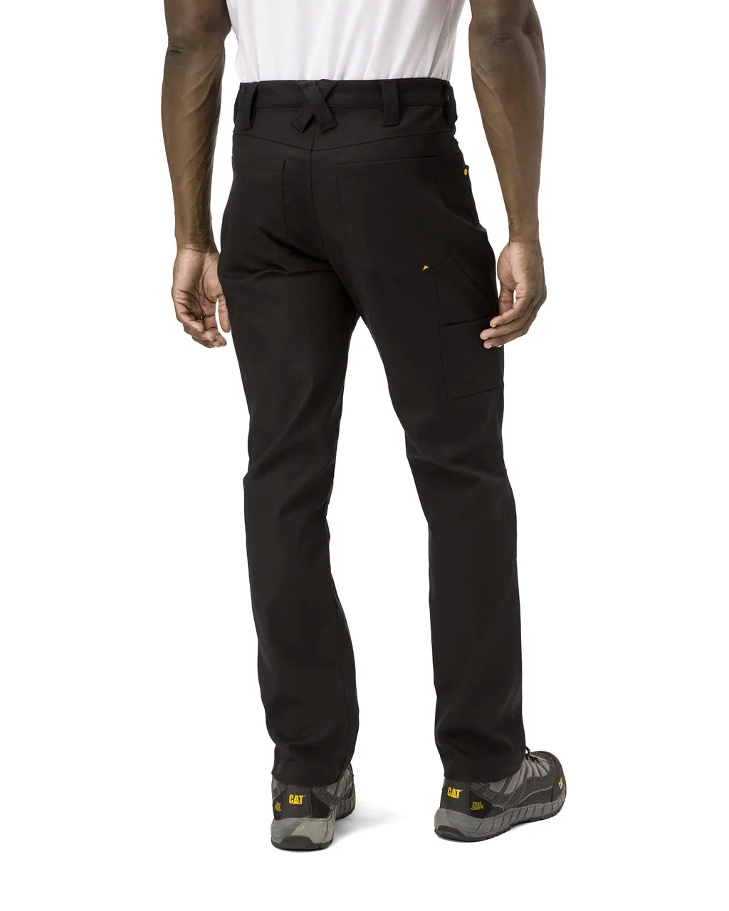 Men's Stretch Canvas Utility Work Pants - Straight Fit