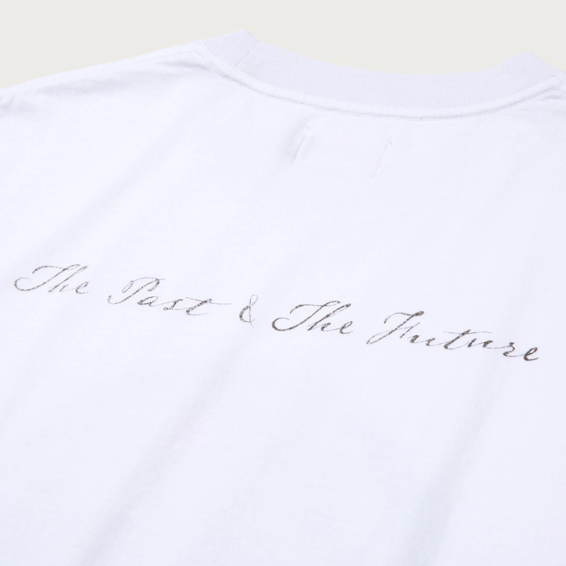 PAST AND FUTURE SS TEE WHITE