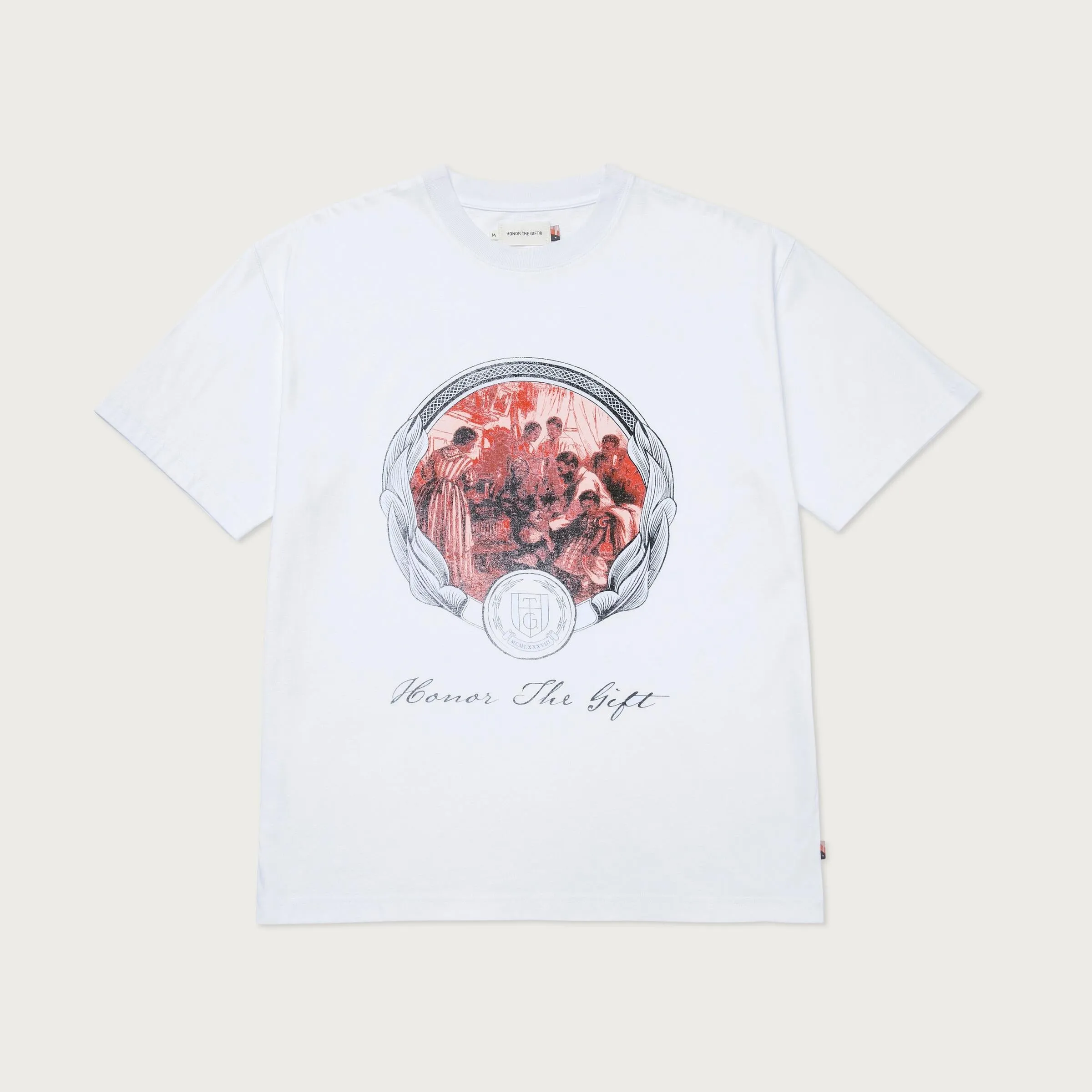 PAST AND FUTURE SS TEE WHITE