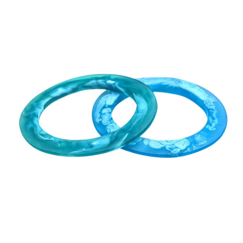 Sakura Double Resin Bangle