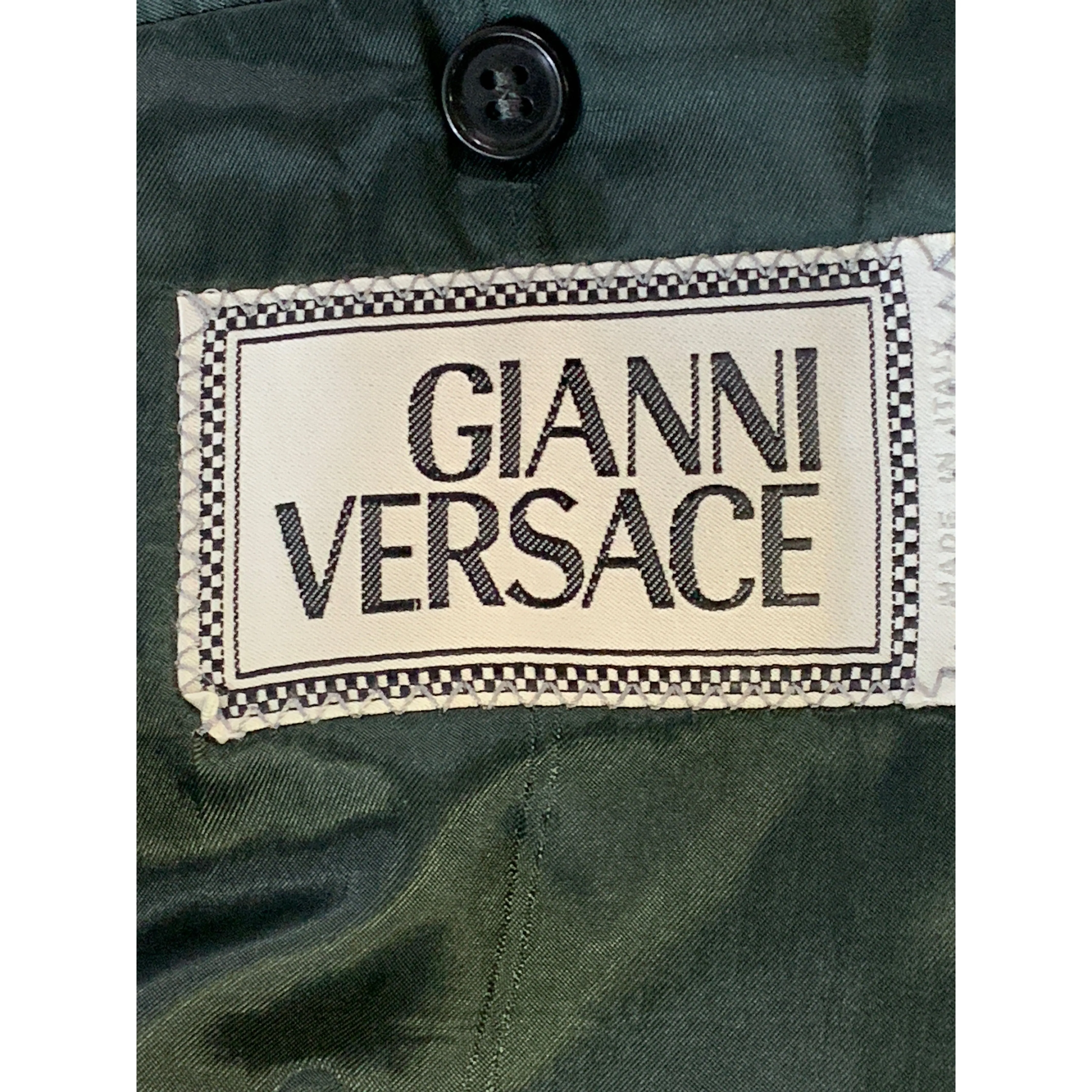 #VERSACE/Suits/NVY/Rayon