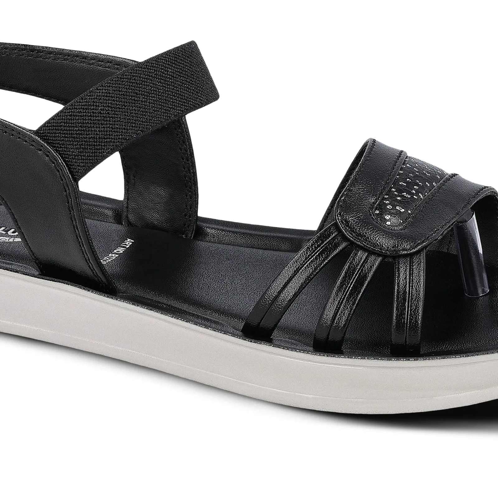 Walkaroo Womens Sandals  - BT2730 Black