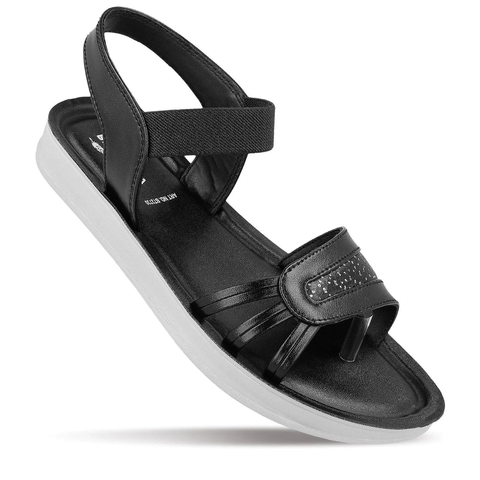 Walkaroo Womens Sandals  - BT2730 Black