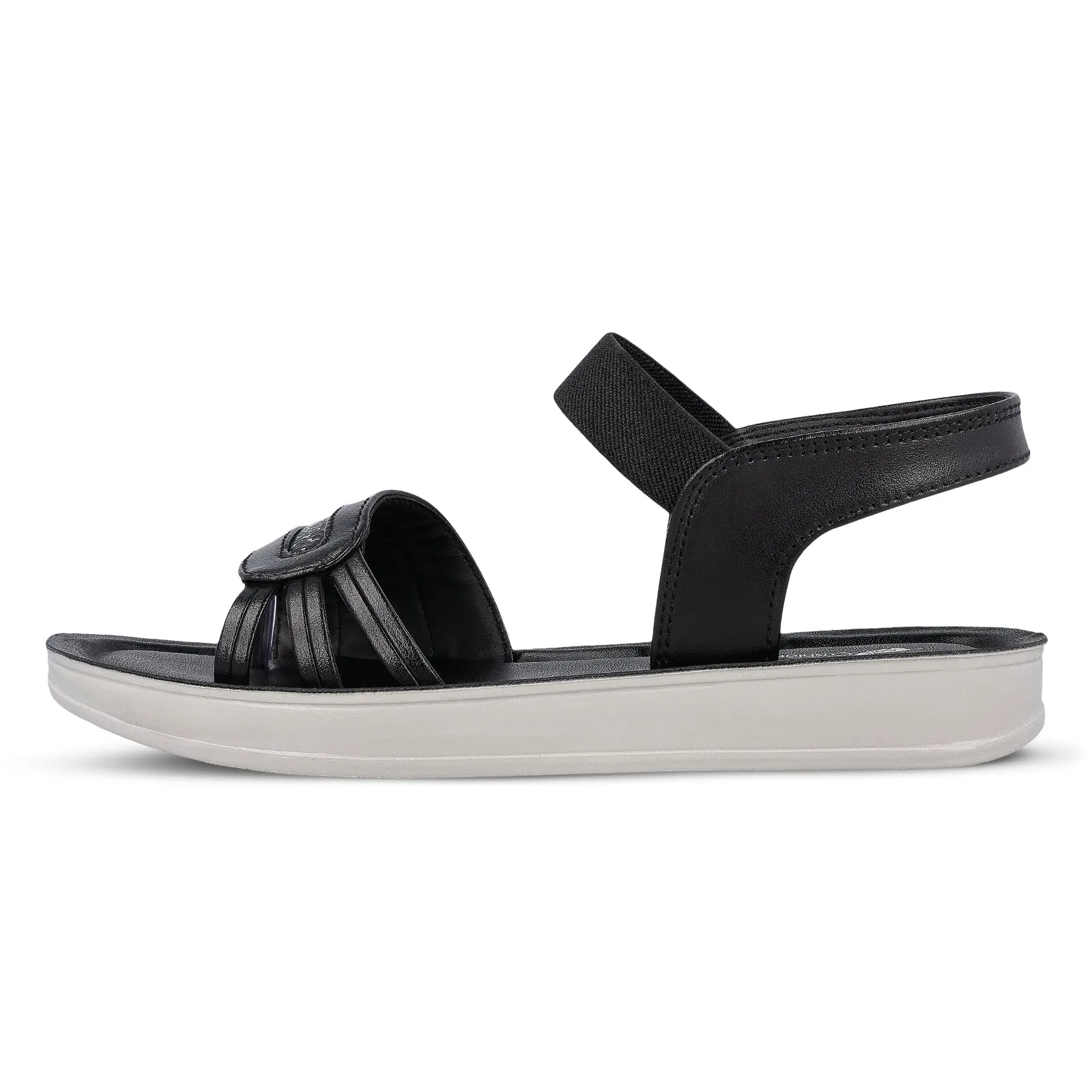 Walkaroo Womens Sandals  - BT2730 Black